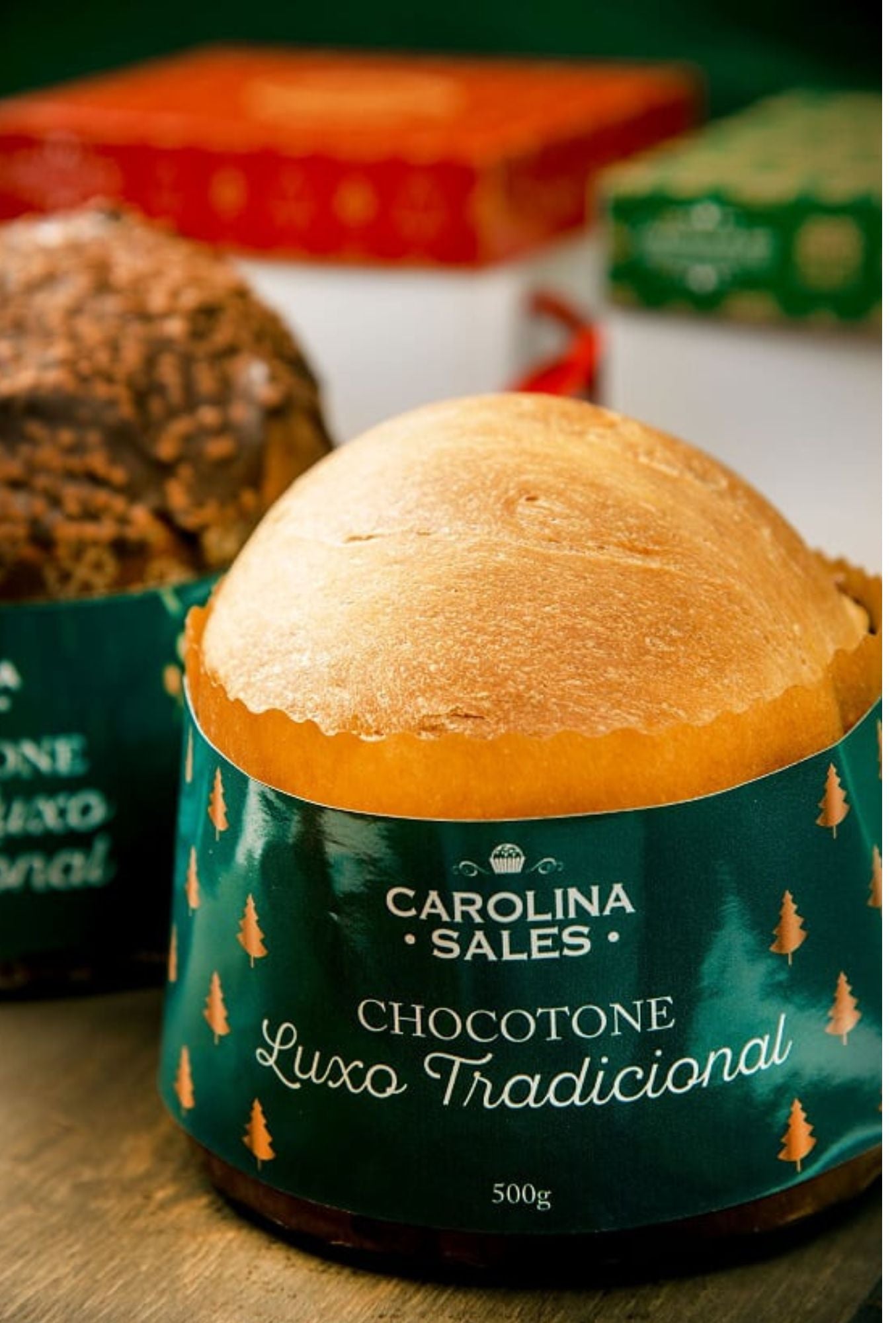 Panetone com gotas de chocolate - 500g