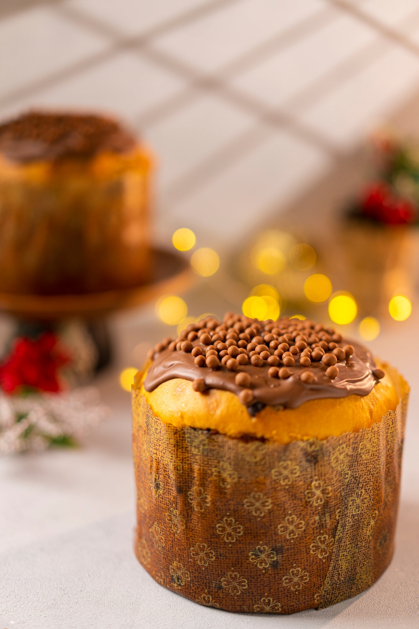 Mini Panettone Recheado Doce de leite - 150g