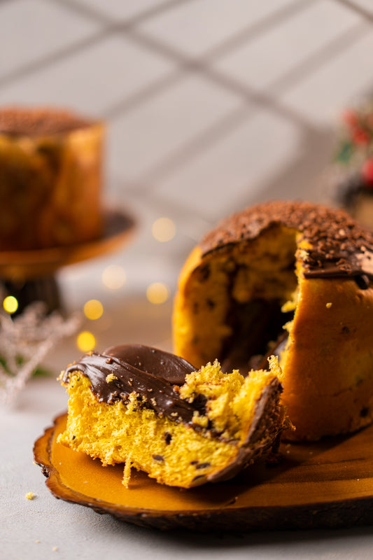 Panettone recheado de Brigadeiro ao leite - 900g