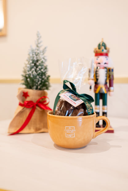 Bites de Panetone com chocolate